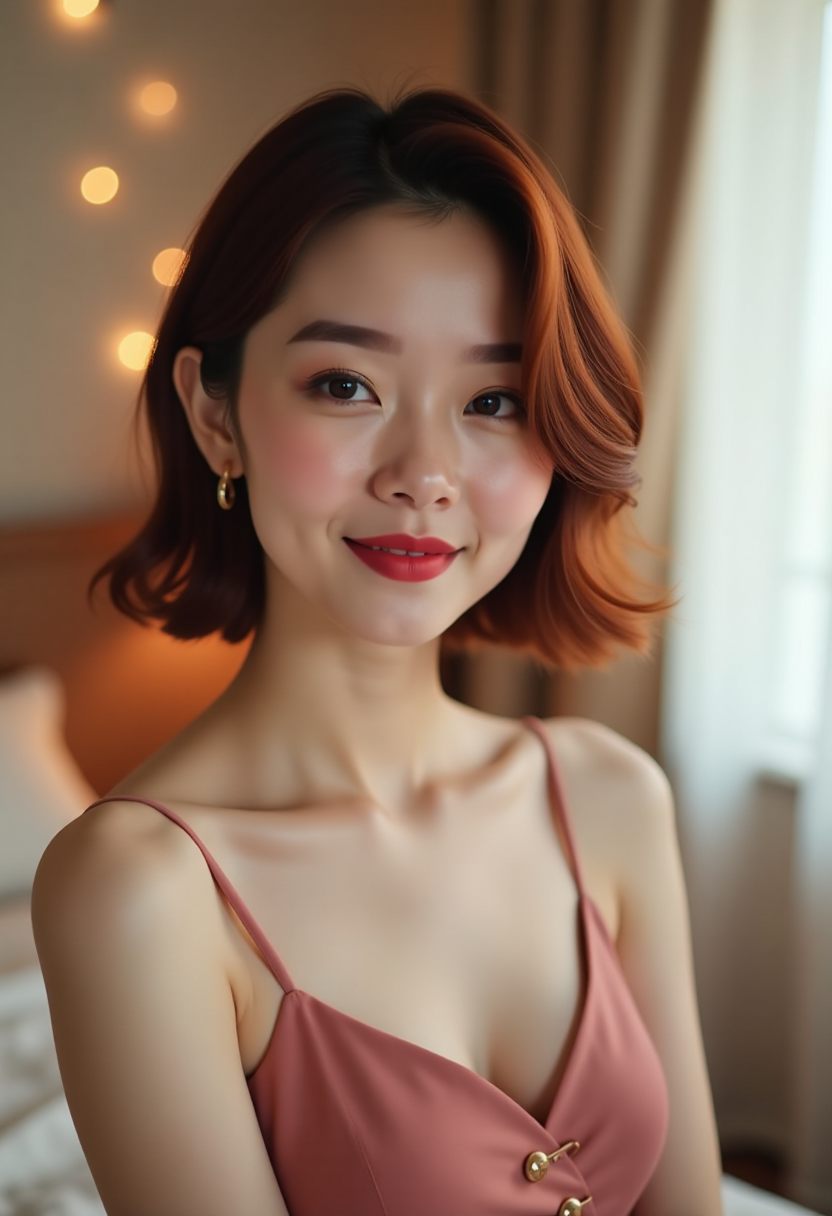 巴黎试衣间里的亚洲模特